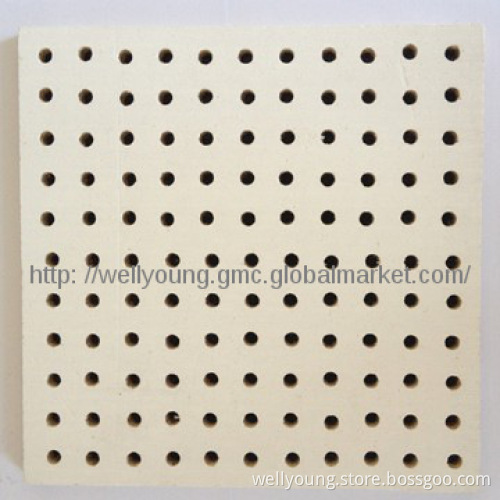 perforated acoustical ceiling board/ MGO/595*595mm/wall panel